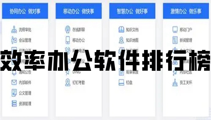 效率办公软件排行榜
