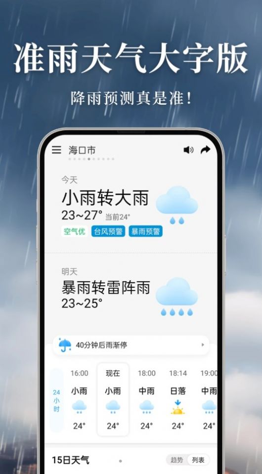 真鲸准雨大字版